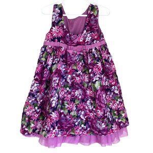 Girls Floral Gymboree Casual Dress Size 5T